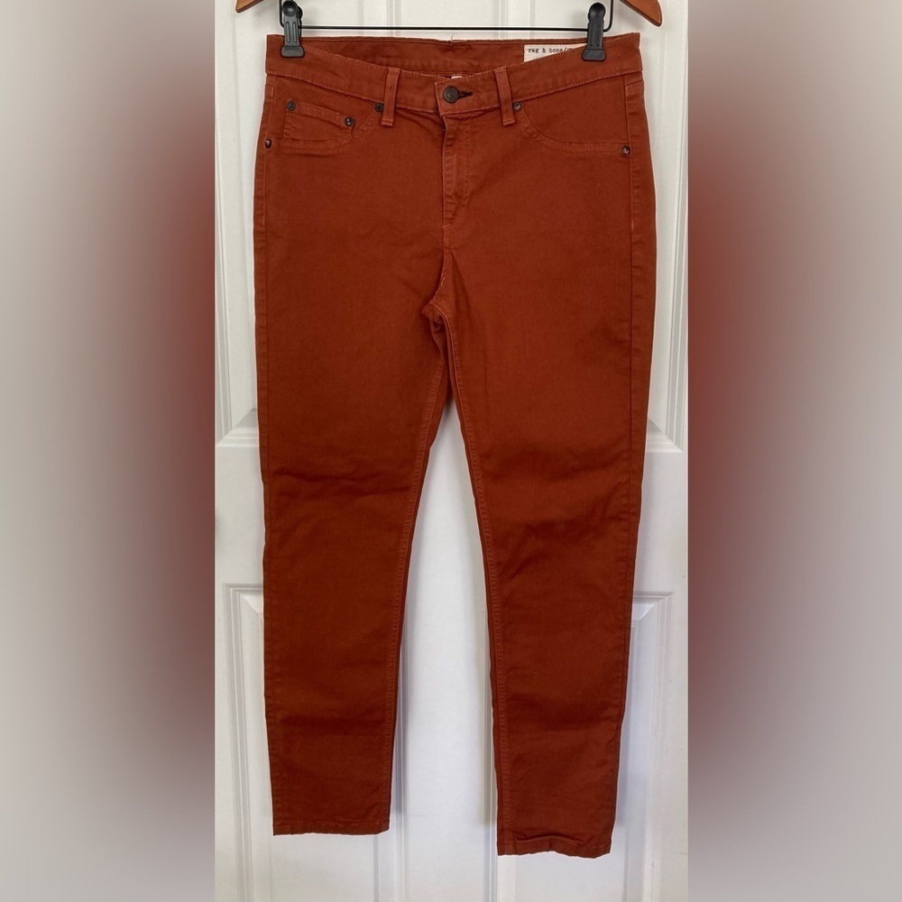 rag & bone Rust brown/orange leggings - size 30